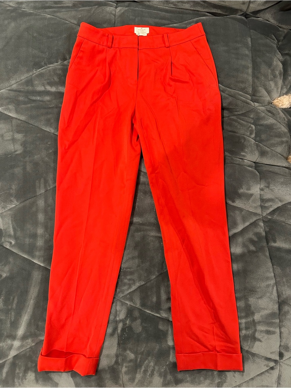 kate spade Bright Red Tailored Women's Trousers